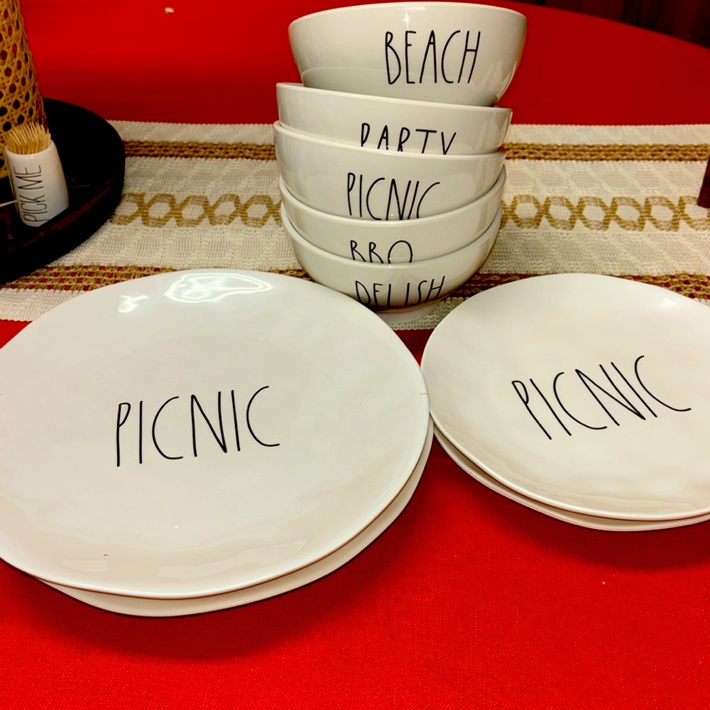 Rae Dunn dishes